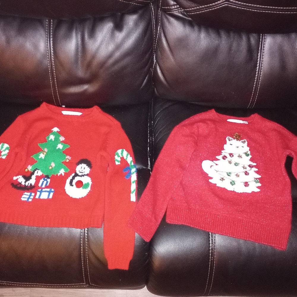 Christmas sweaters 5-6t